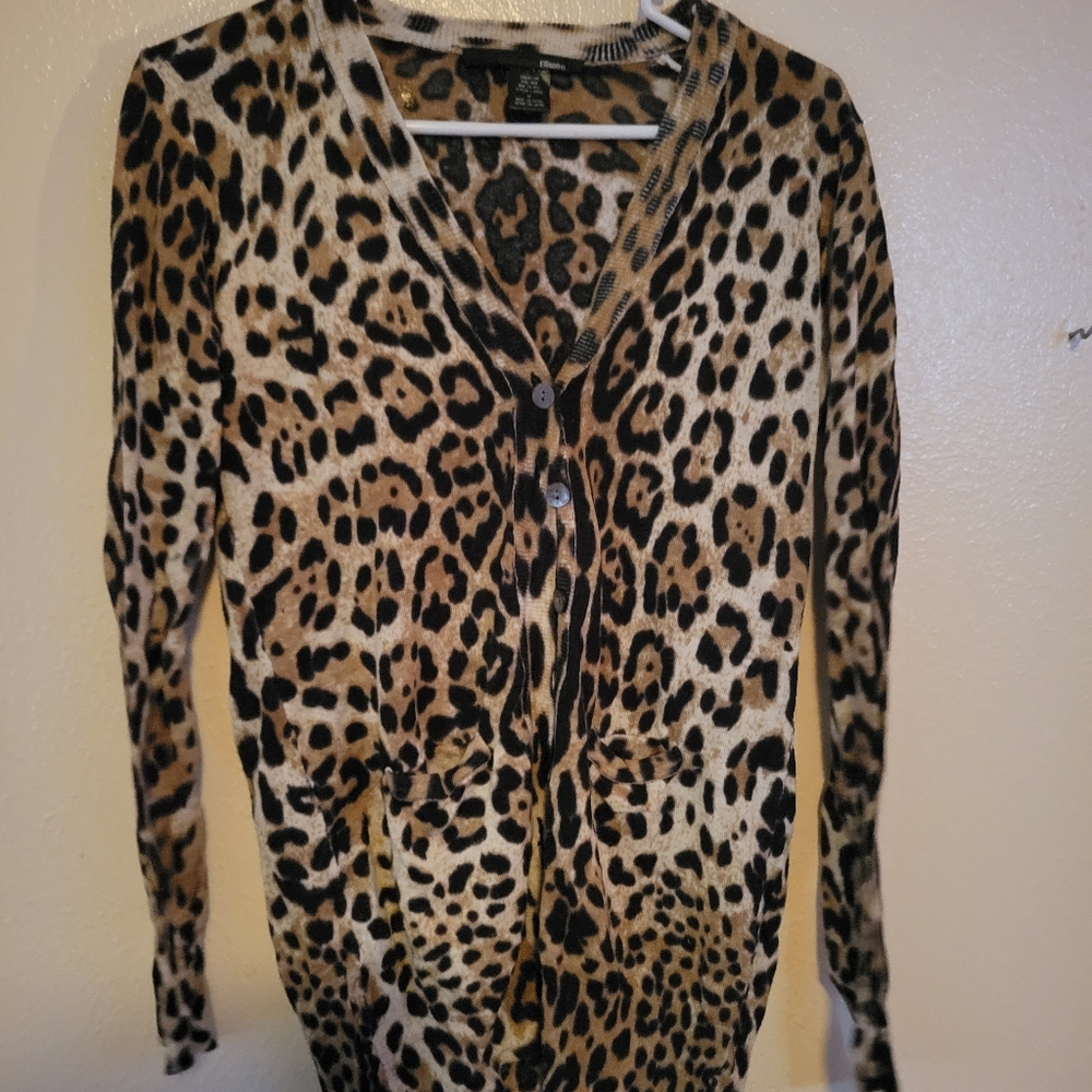Cheetah cardigan